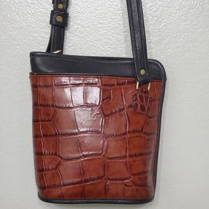 Vintage Croscodile Leather Bag